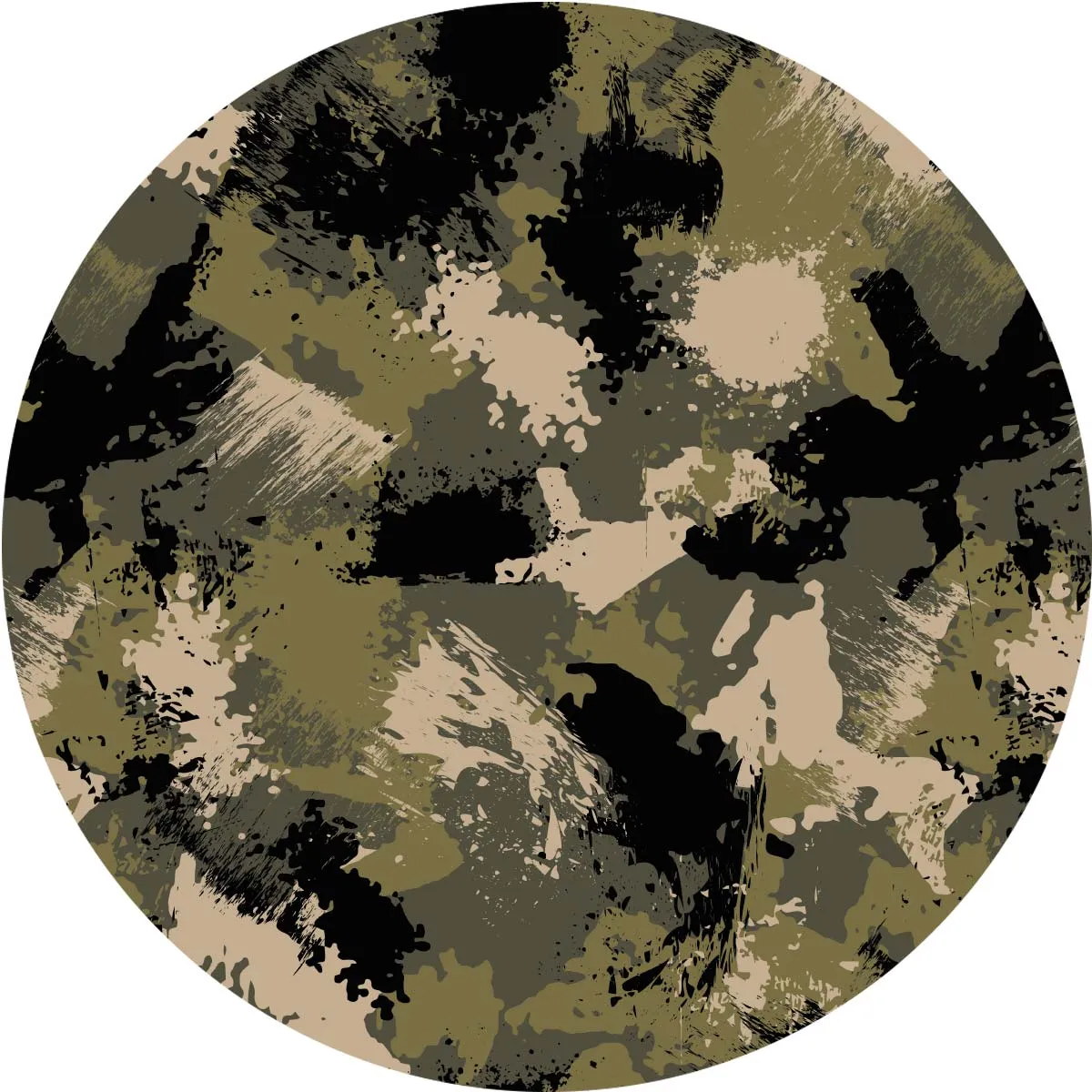 Olive Camo Kids Arm Sleeves
