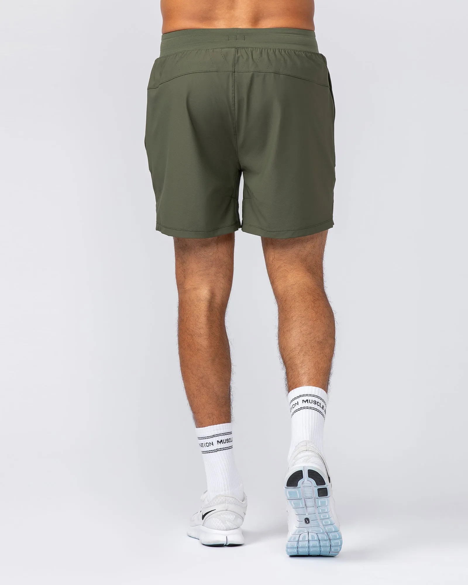 On Repeat Training 5" Shorts - Dark Khaki