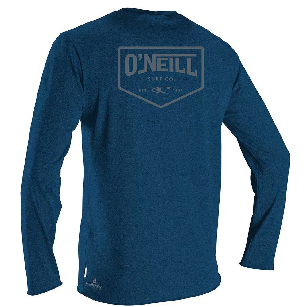 O'Neill Blueprint Long Sleeve Sun Shirt - Deep Sea