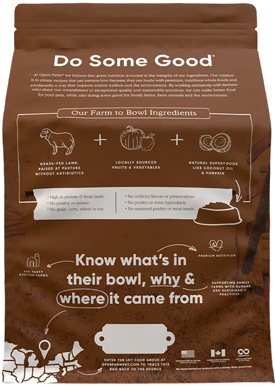 Open Farm Pasture-Raised Lamb Dry Cat Food