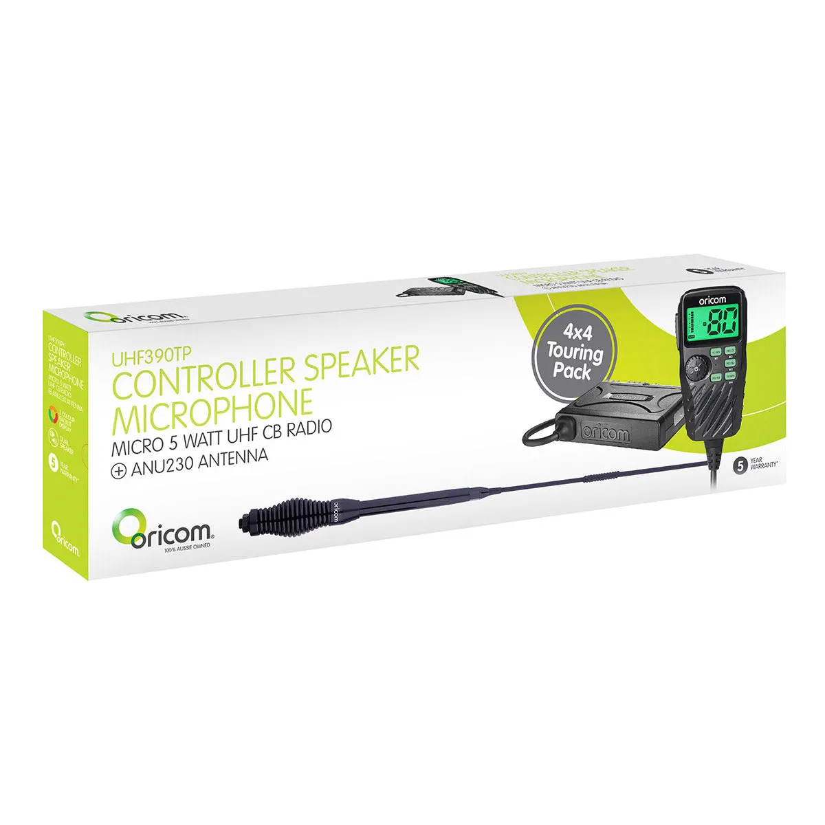 Oricom - UHF CB Radio - 80 Channel   6.5dBi Antenna UHF390