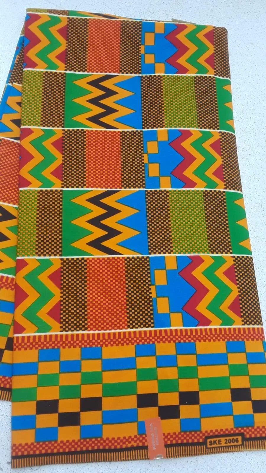 Original African Cotton Wrapper Fabric Holland Imported