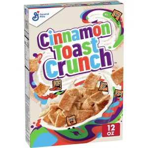 Original Cinnamon Toast Crunch Breakfast Cereal, 18.8 OZ Family Size Cereal Box