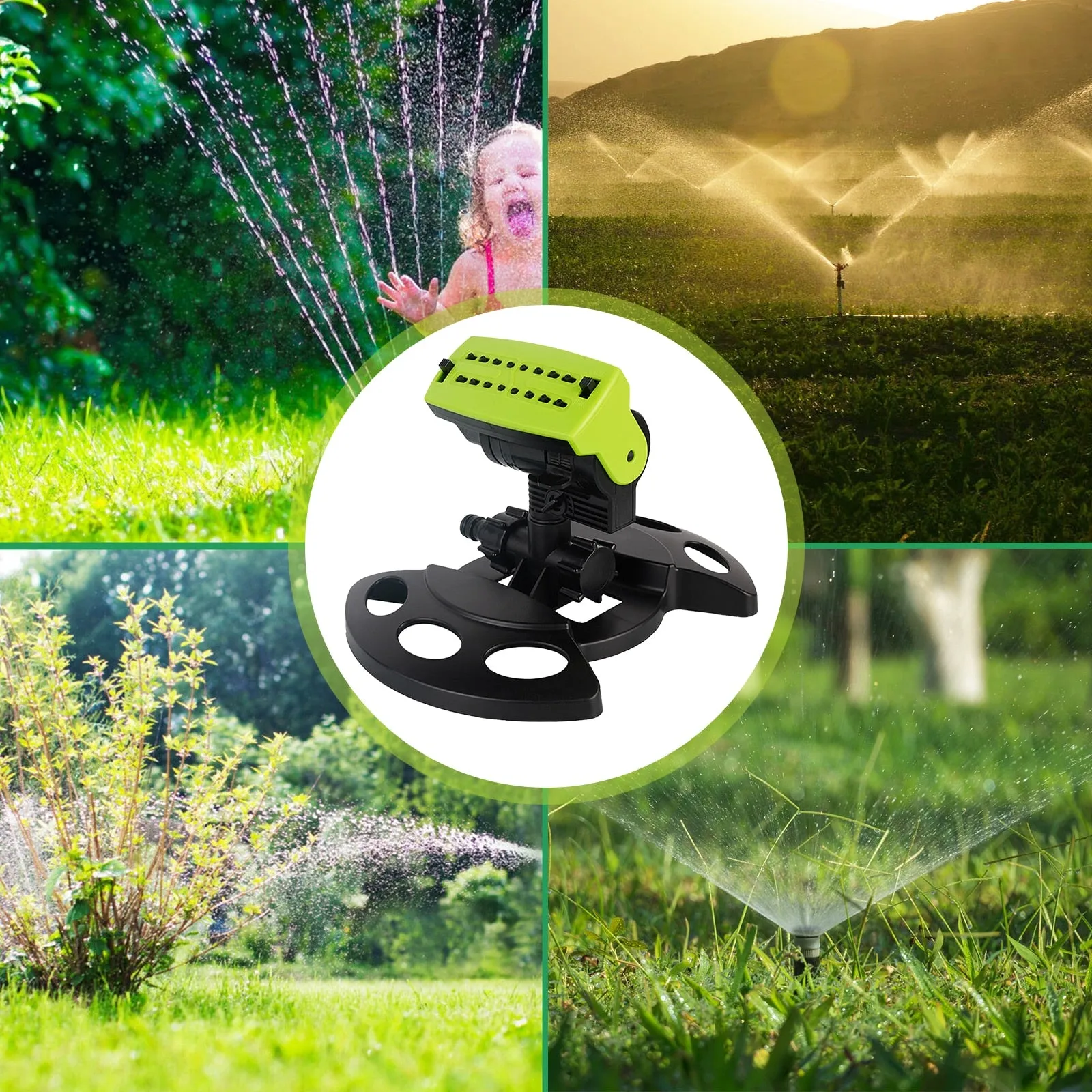 Outdoor Garden Sprinkler Lawn Patio Water Sprayer