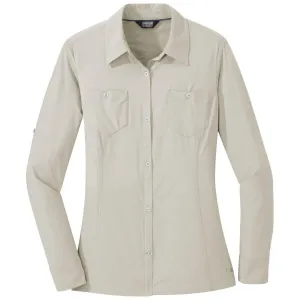 Outdoor Research Wayward Womens Long Sleeve Shirt - Sand