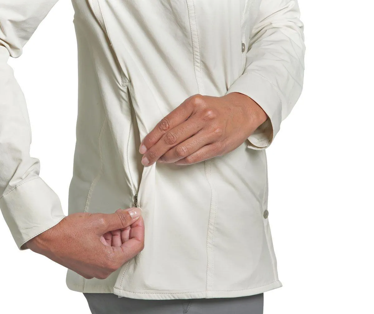 Outdoor Research Wayward Womens Long Sleeve Shirt - Sand