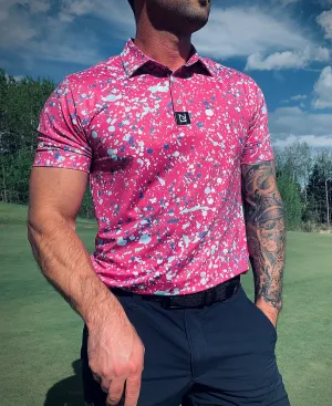 Paint Splatter Polo