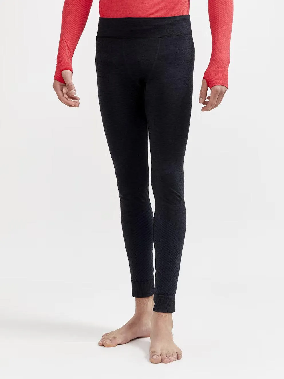 PANTALONI TERMICI CRAFT UOMO CORE DRY ACTIVE COMFORT NERI