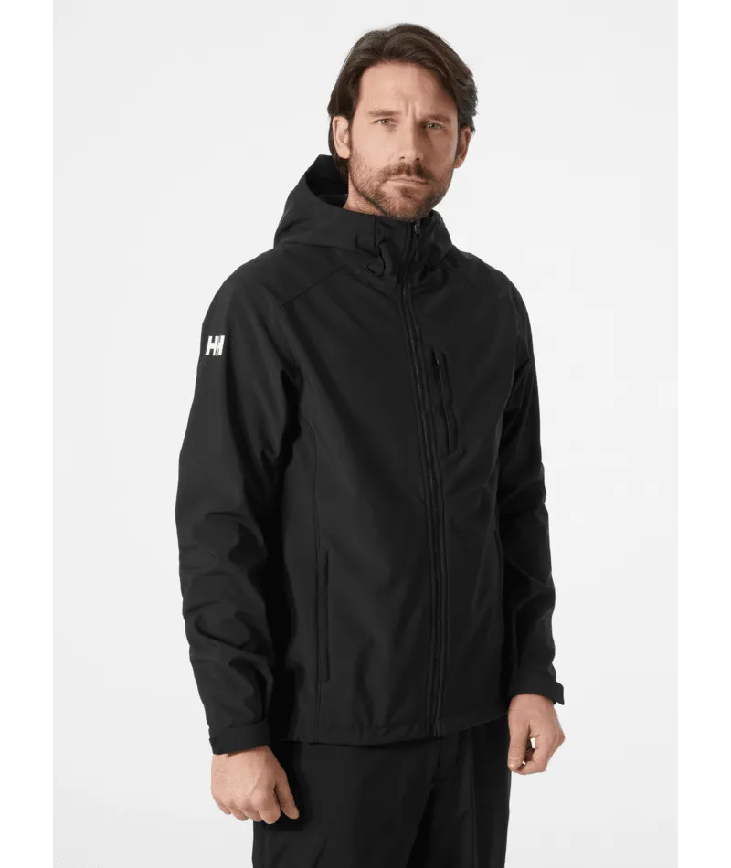 PARAMOUNT HOODED SOFTSHELL JACKET - BLACK