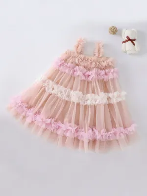 Pastel Ruffle Charm Tutu Dress