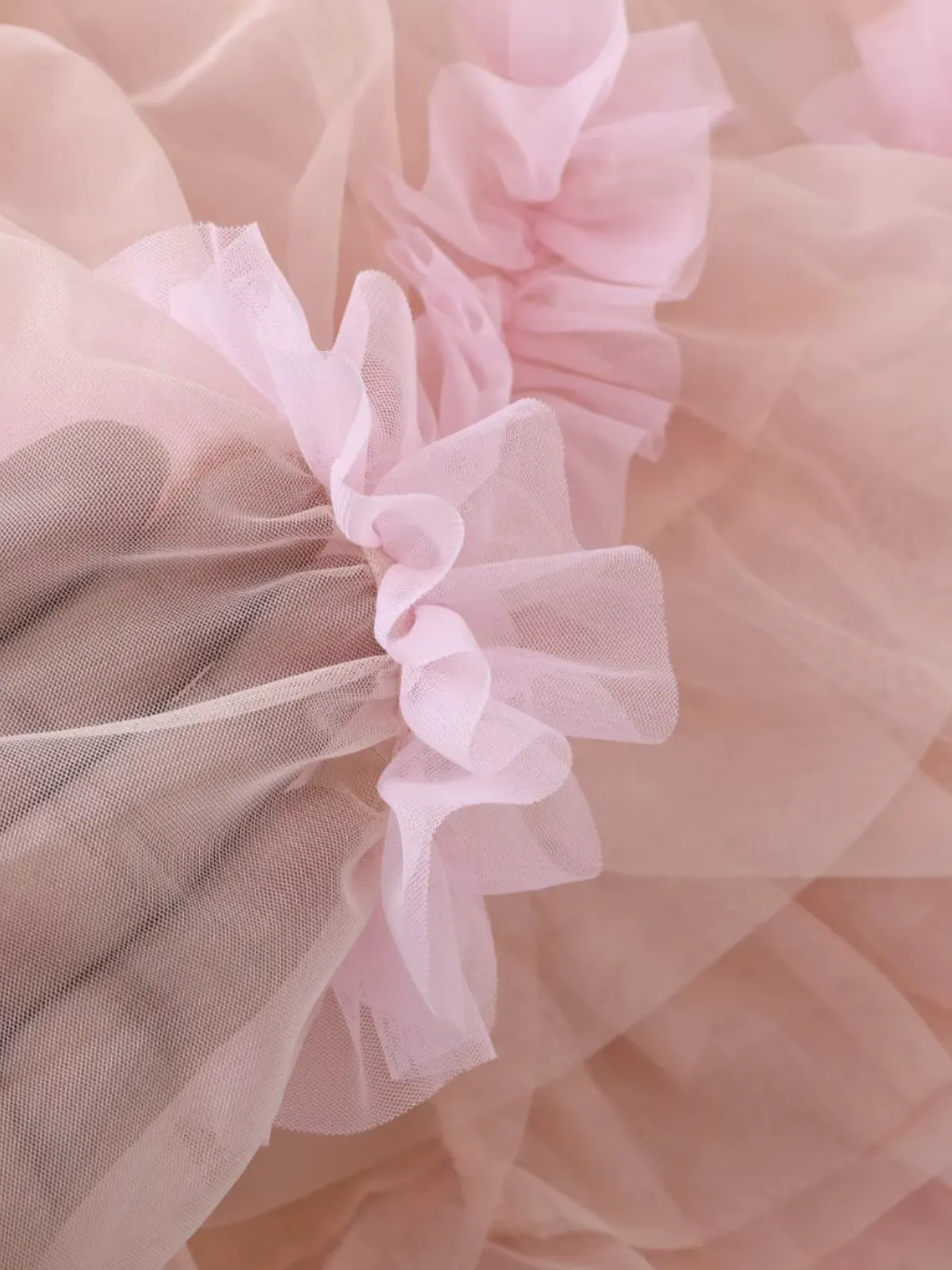 Pastel Ruffle Charm Tutu Dress
