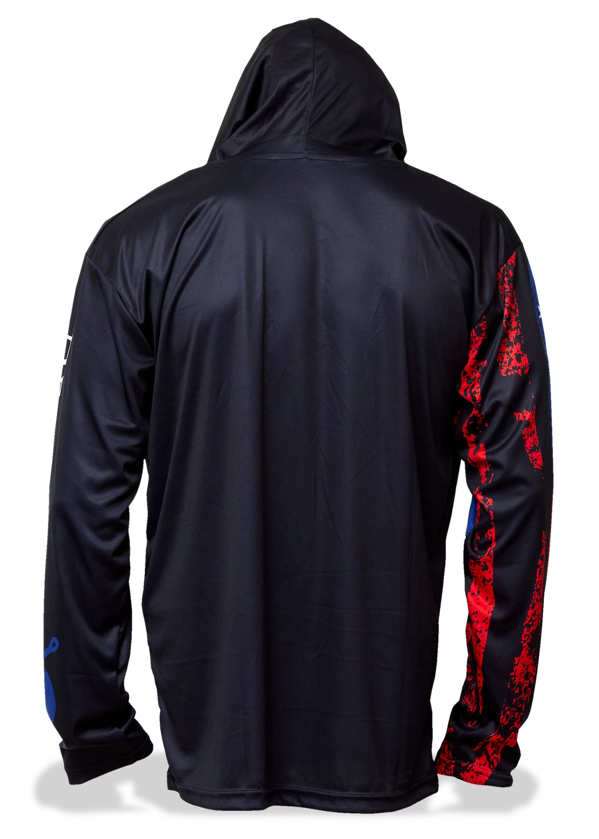 Patriotic Flag Sleeve Hoodie