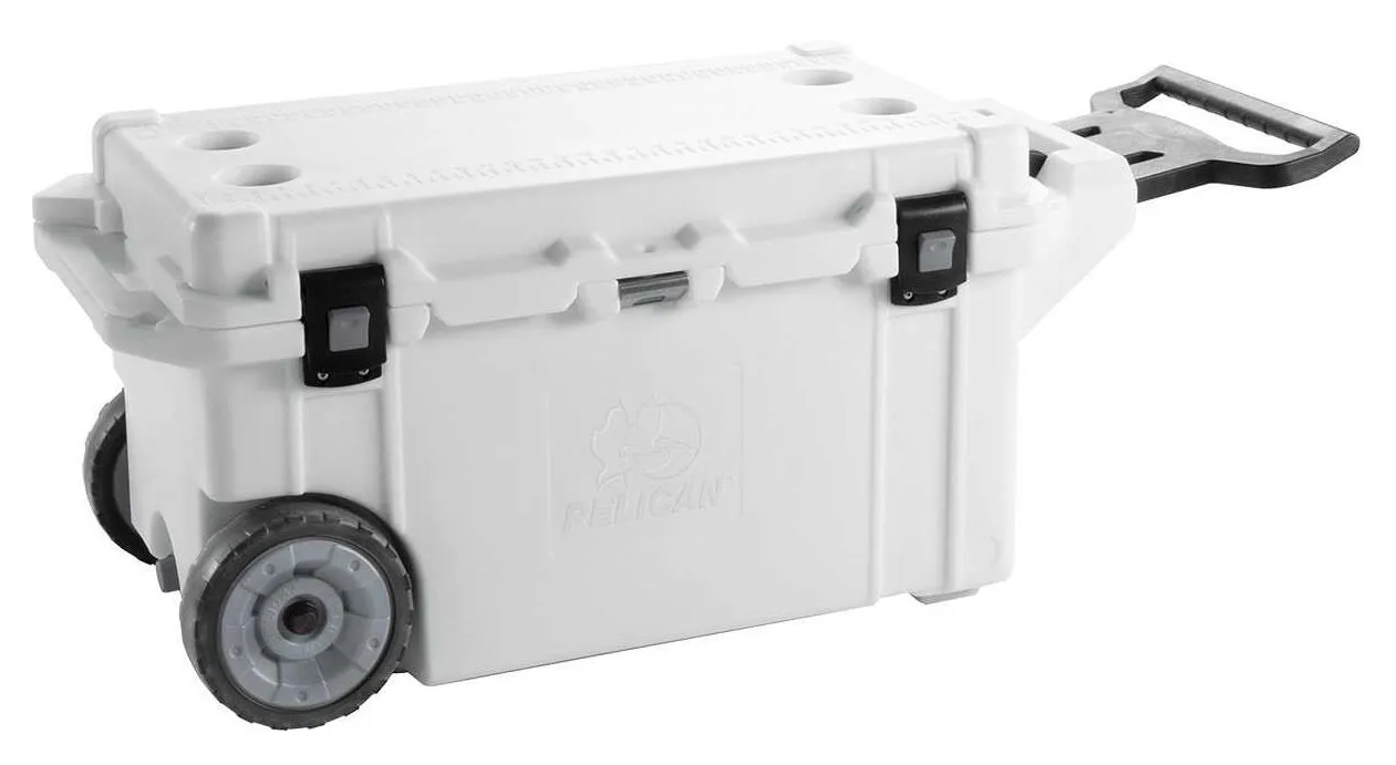 Pelican Progear Elite Wheeled Cooler - White / 76 Litre
