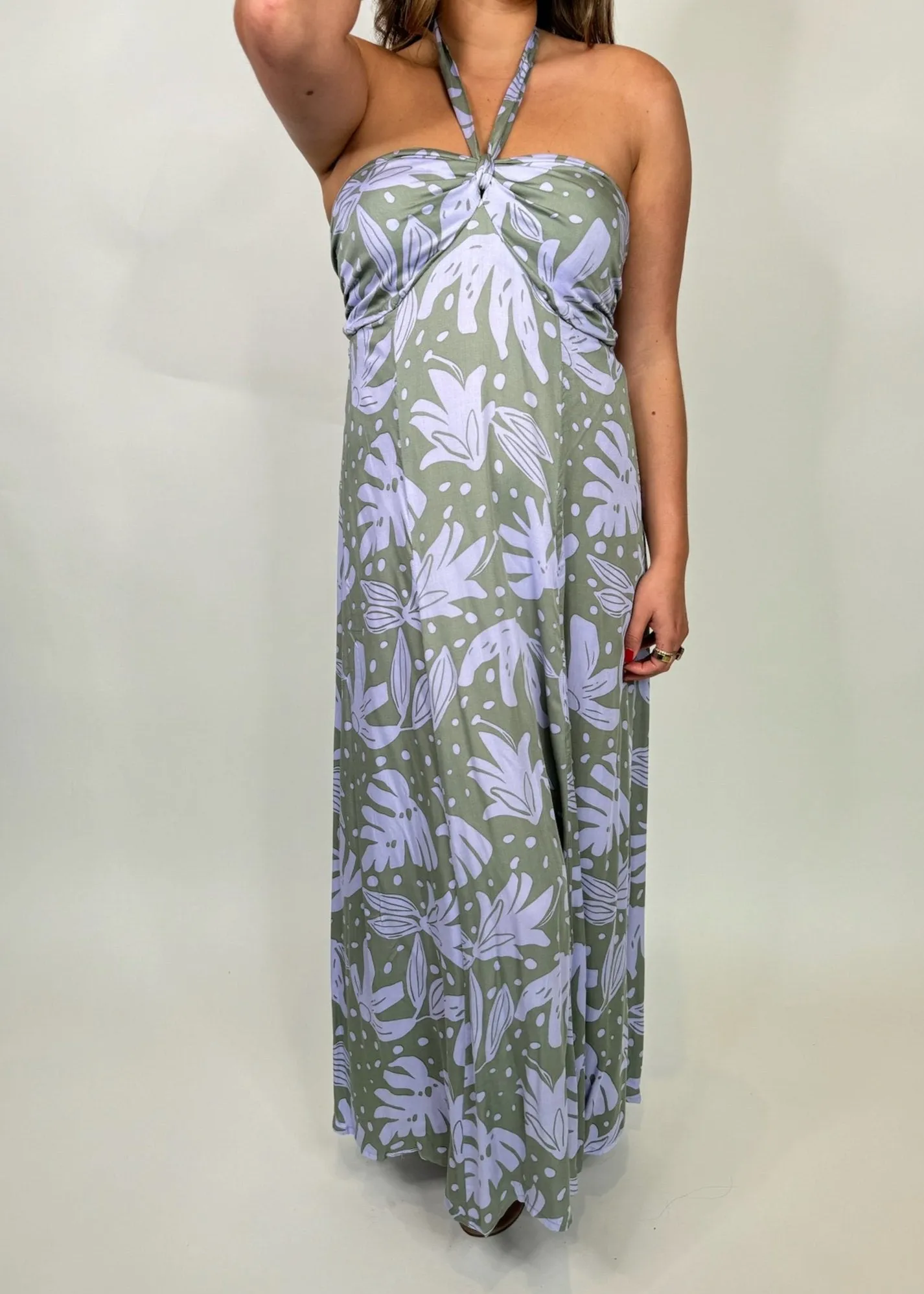 Phie Tropicana Cassia Maxi Sage