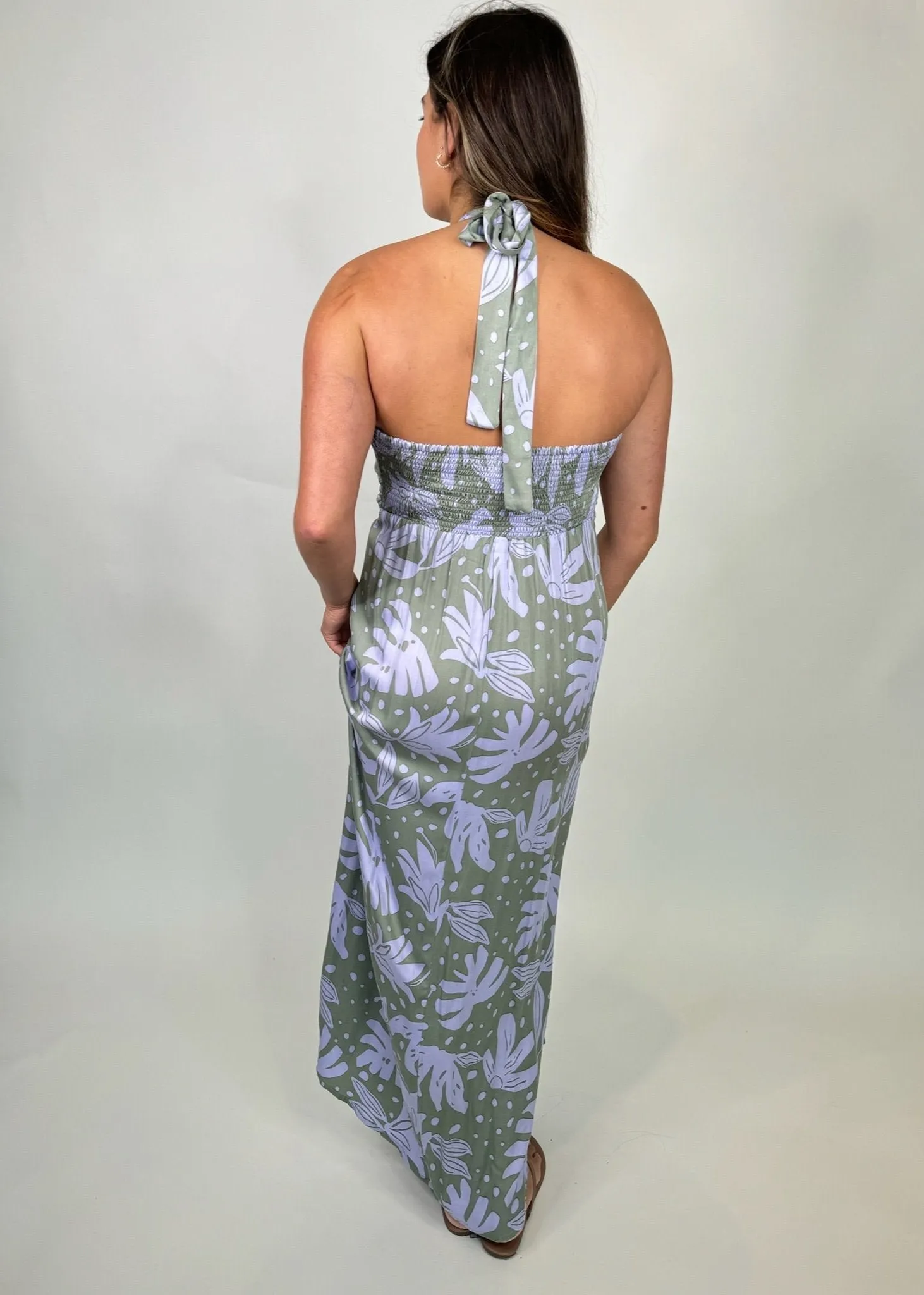 Phie Tropicana Cassia Maxi Sage