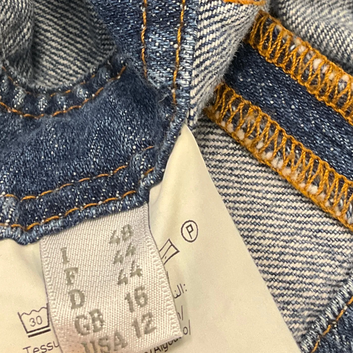 Philosophy di Lorenzo Serafini Blue 2019 Deep V Neck Denim Ruffle Mini Dress
