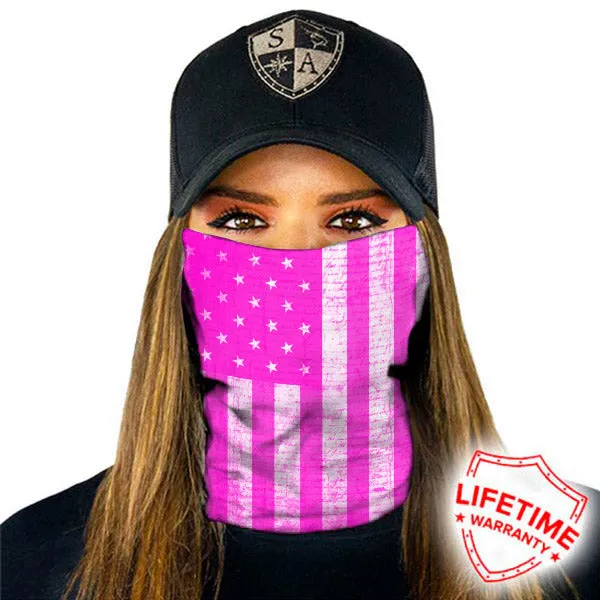 Pink American Flag