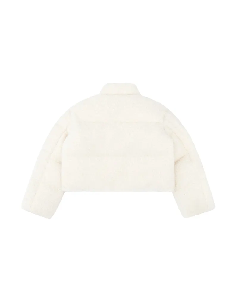 PIV'VEE Boucle Puffer Jacket - Sand Beige