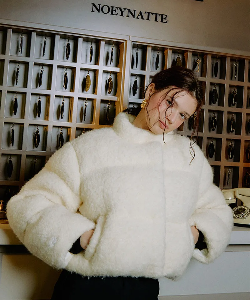 PIV'VEE Boucle Puffer Jacket - Sand Beige