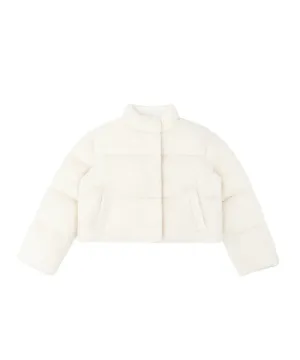 PIV'VEE Boucle Puffer Jacket - Sand Beige
