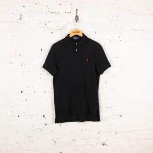 Polo Ralph Lauren Short Sleeve Polo Shirt - Black - M