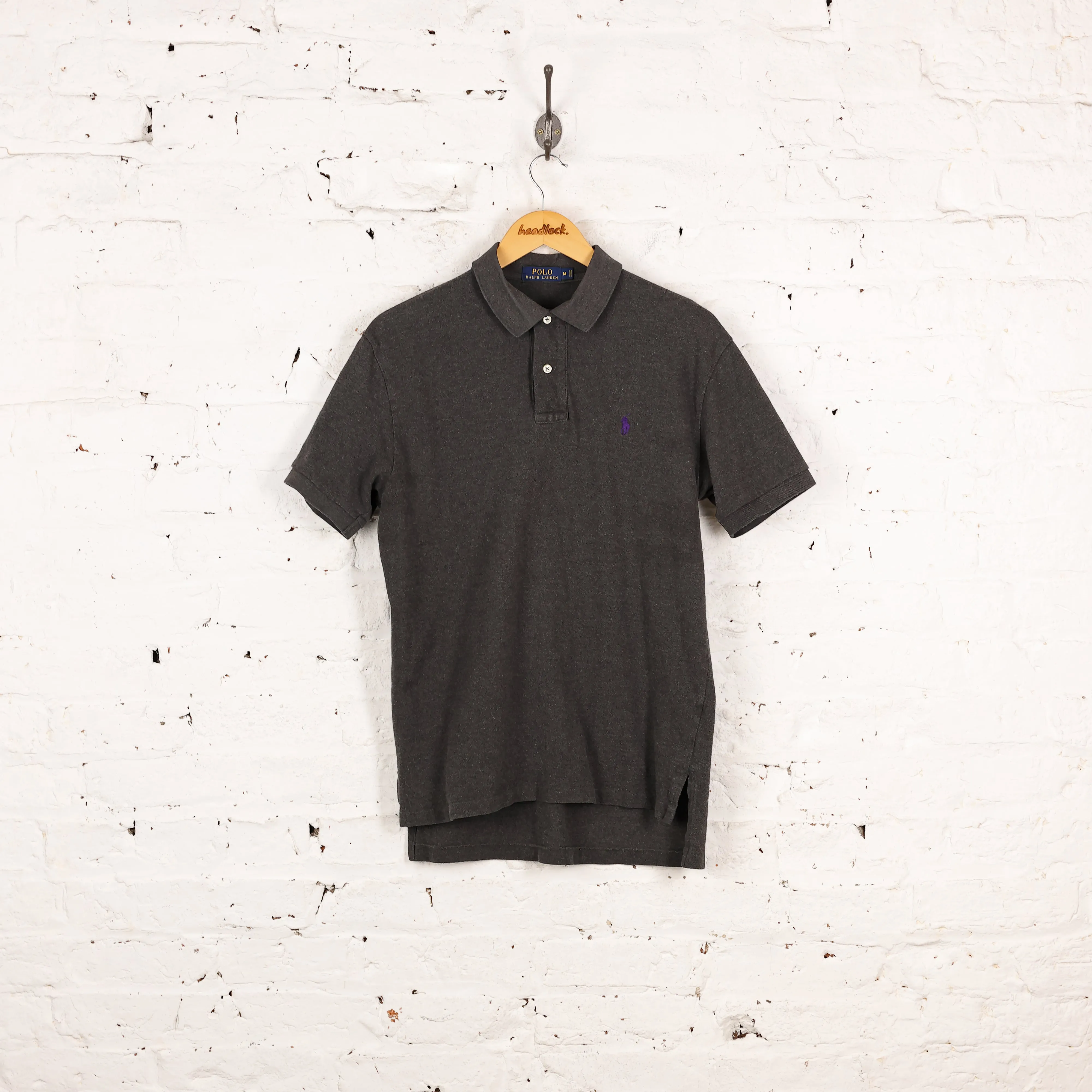 Polo Ralph Lauren Short Sleeve Polo Shirt - Grey - M