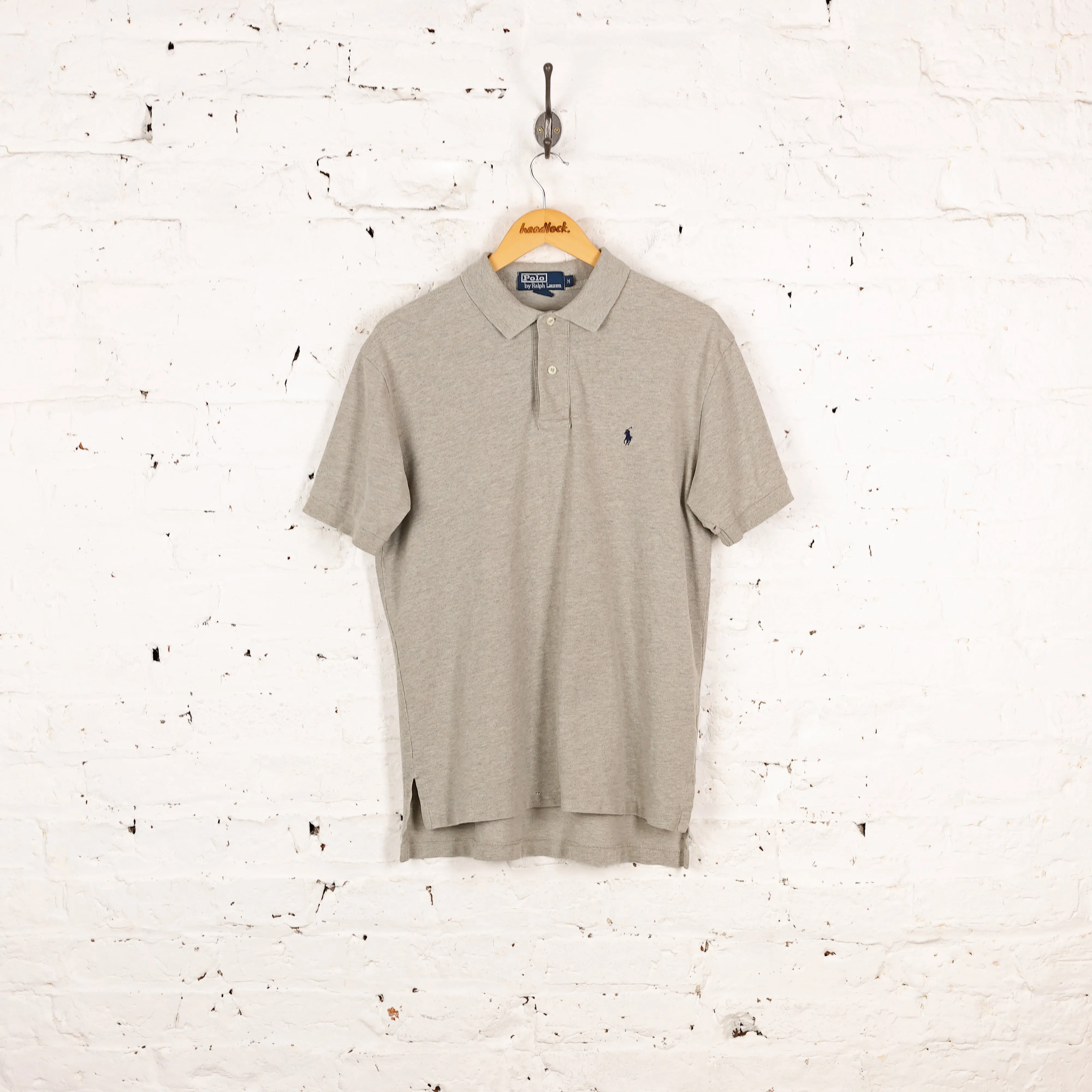 Polo Ralph Lauren Short Sleeve Polo Shirt - Grey - M