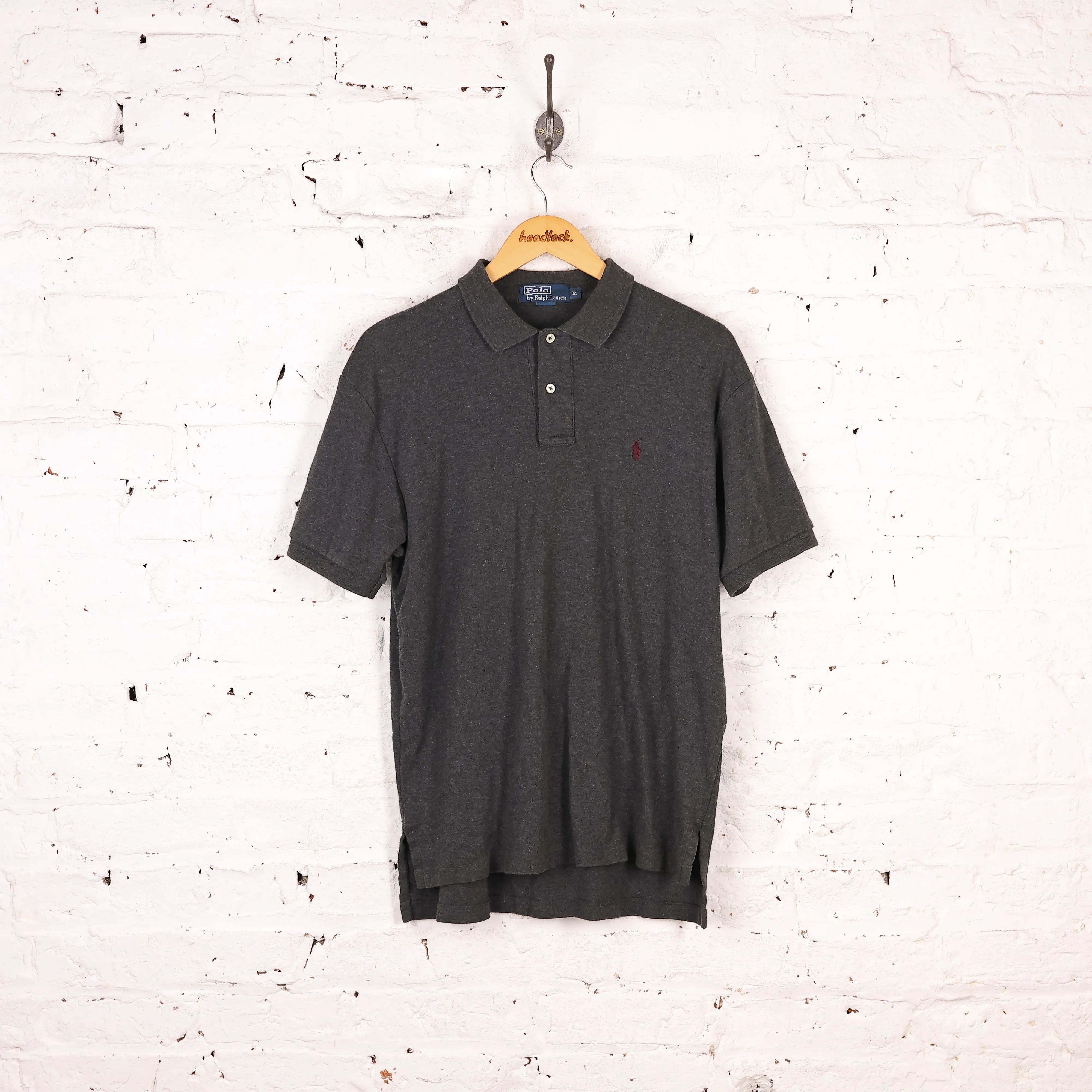 Polo Ralph Lauren Short Sleeve Polo Shirt - Grey - M