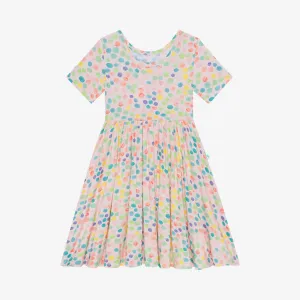 Posh Peanut Estelle S/S Basic Twirl Dress