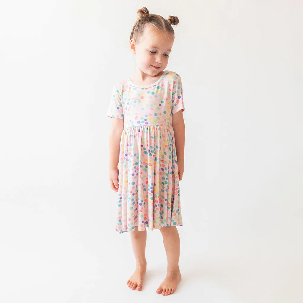 Posh Peanut Estelle S/S Basic Twirl Dress