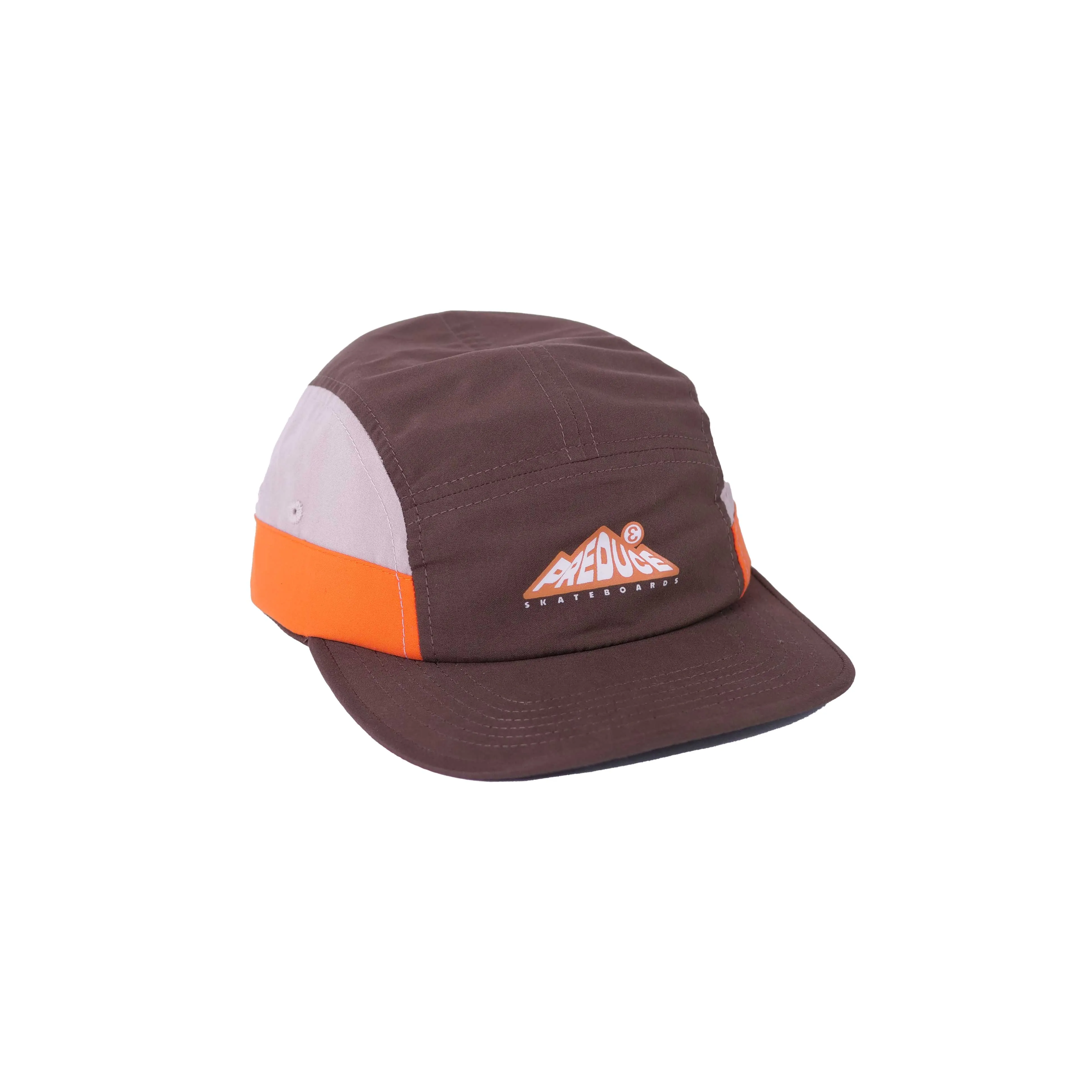 Preduce Camping Racer Hat Chocolate/Orange/White