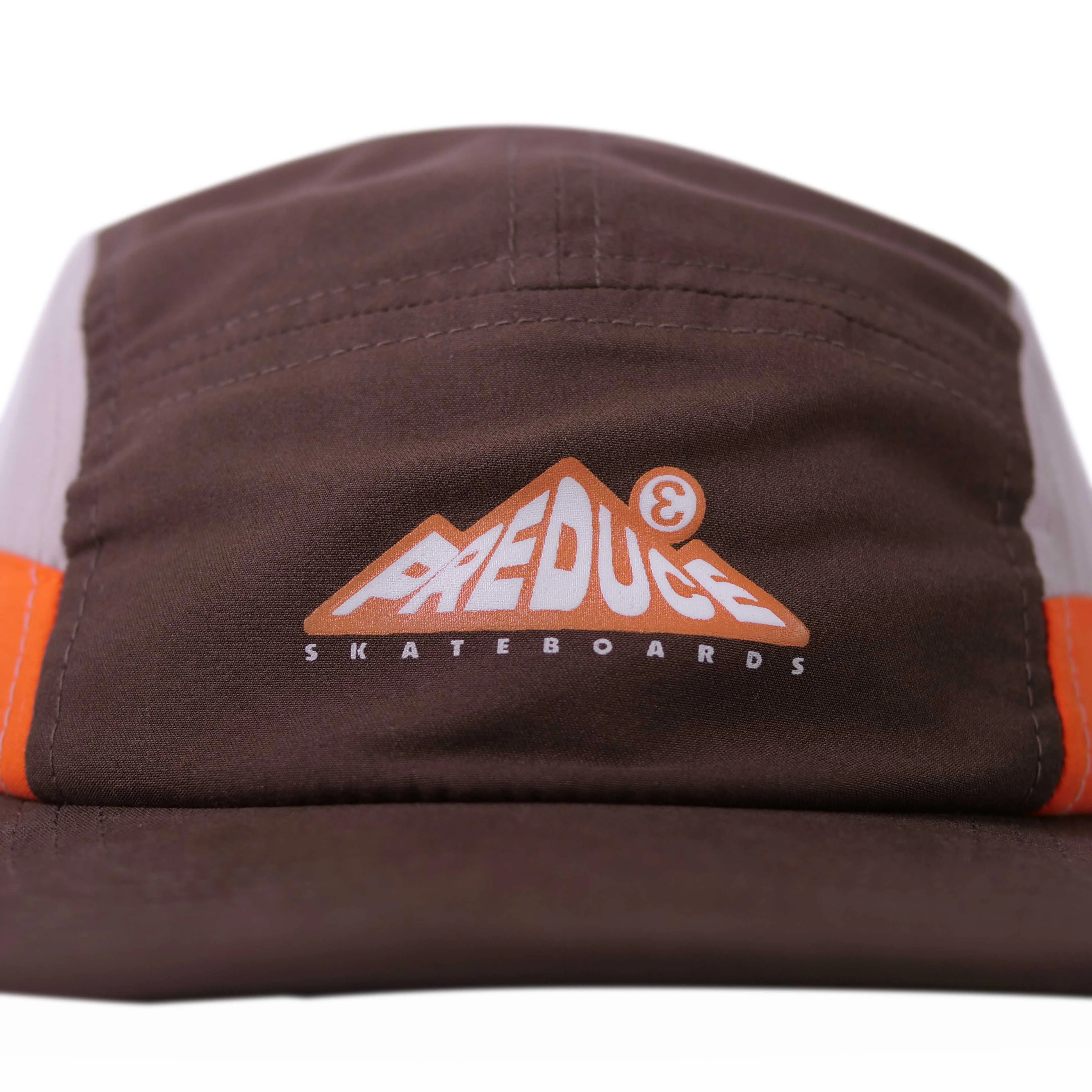Preduce Camping Racer Hat Chocolate/Orange/White