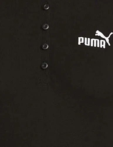 PUMA Women's' Solid Regular T-Shirt (58677901 Black M)