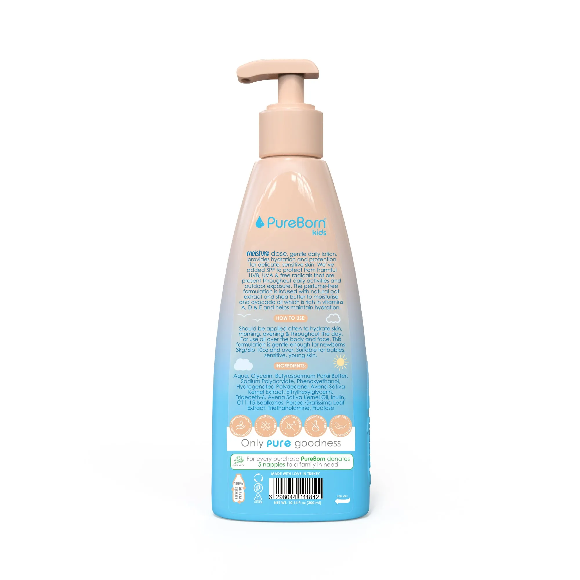 Pureborn Moisture Dose Daily Lotion 300ml