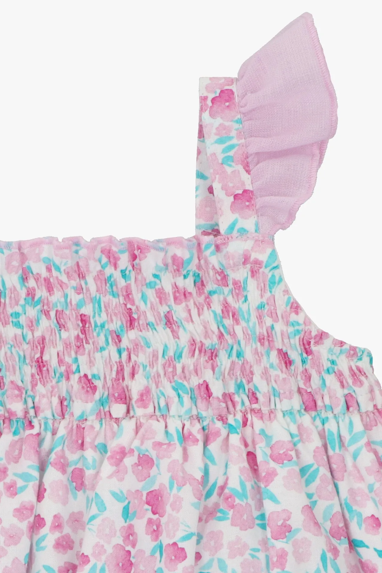 "Everly" Orchid Purple Floral Dress