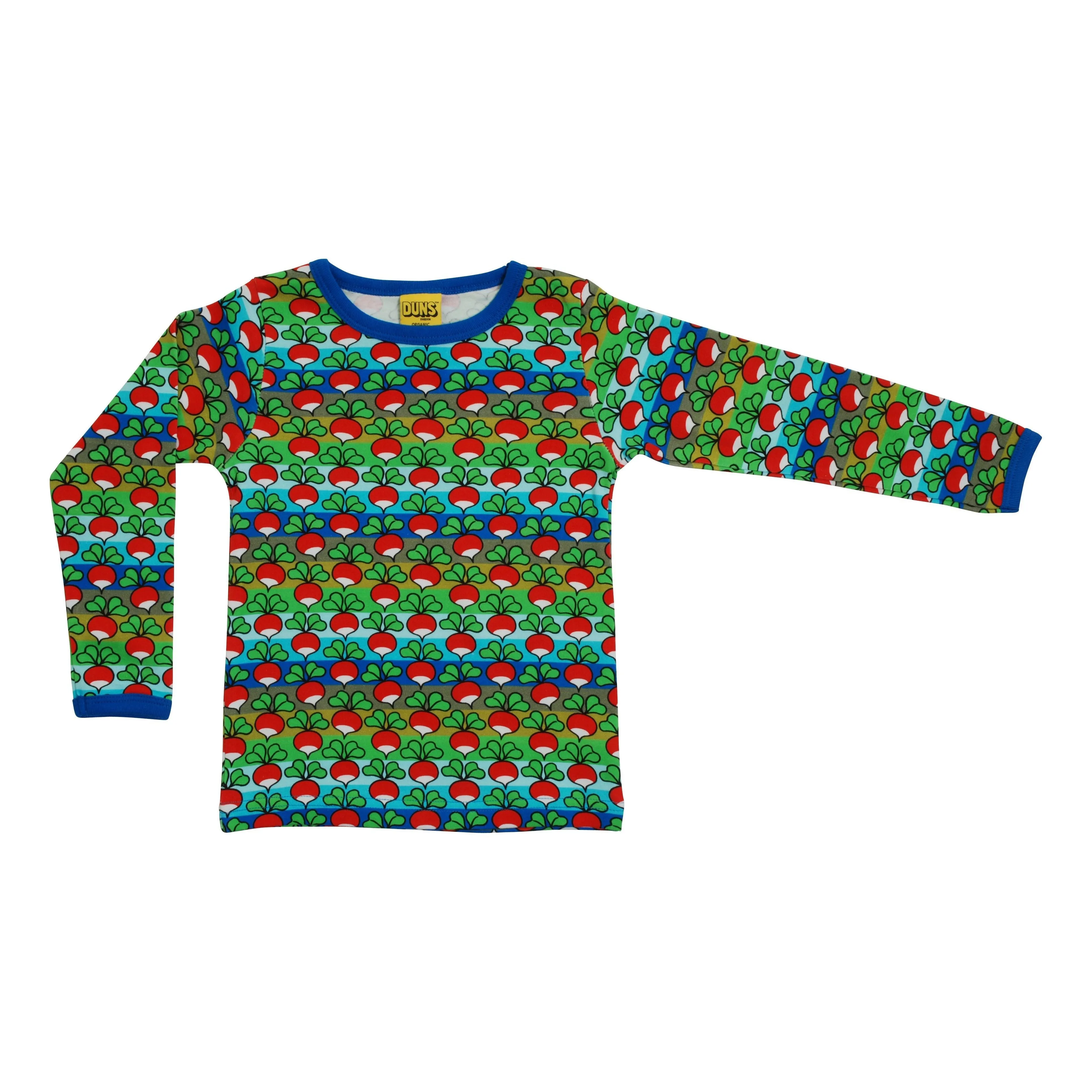 Radish Stripe - Blue/Green Long Sleeve Shirt