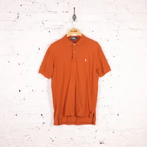 Ralph Lauren Short Sleeve Polo Shirt - Orange - M