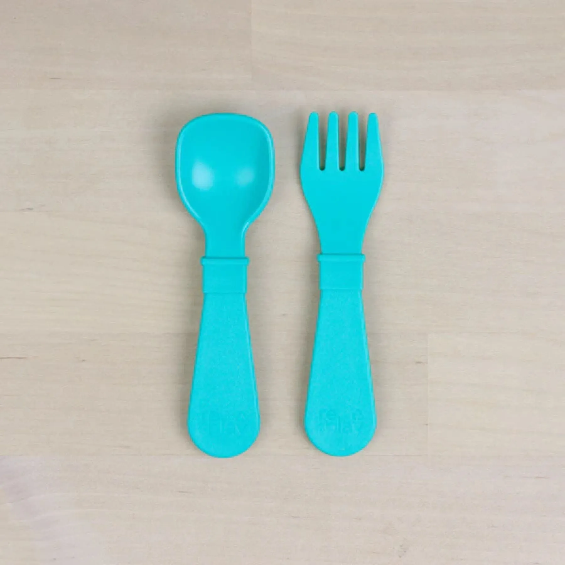 Re-Play Tiny (Fork   Spoon) Utensil Set
