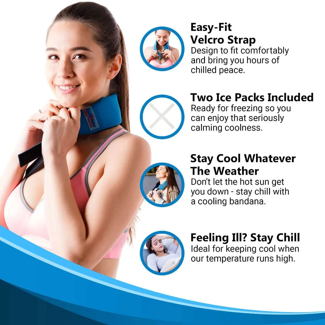 Refreezable Cooling Ice Bandana