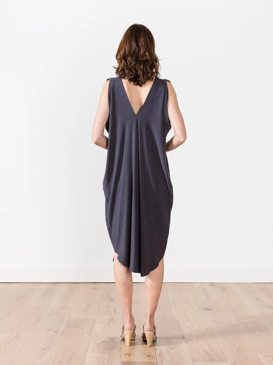 reversible maxi - charcoal