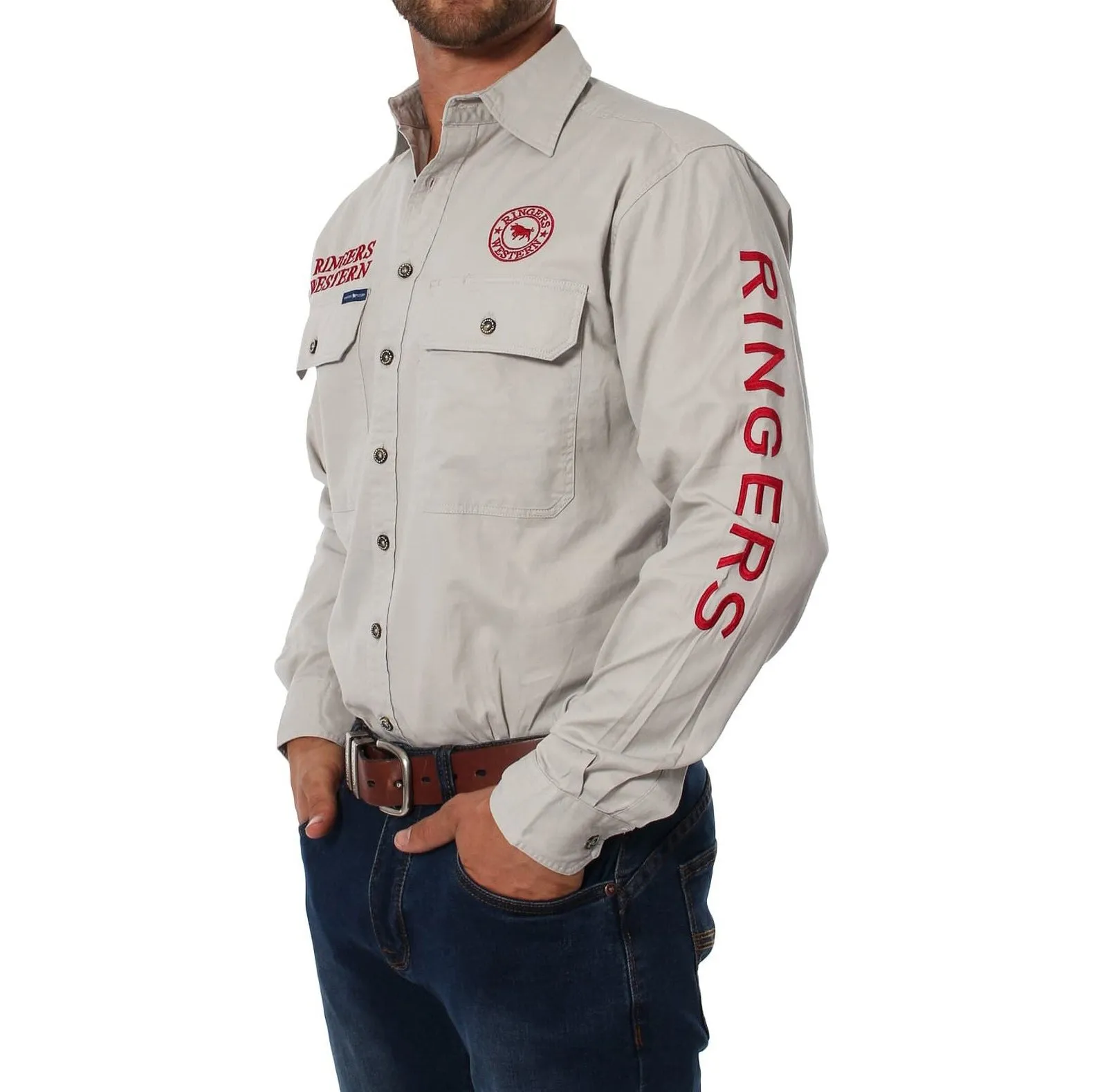 Ringers Western Hawkeye Embroidered Shirt