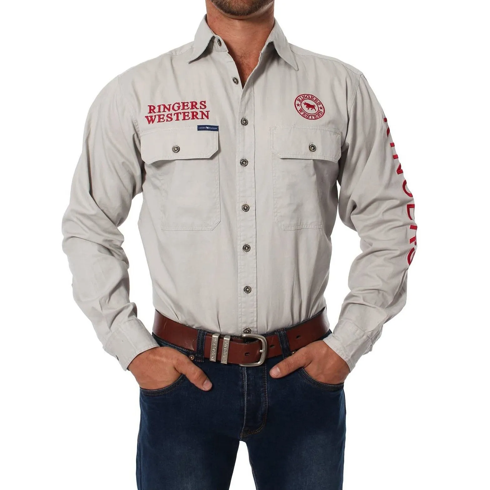 Ringers Western Hawkeye Embroidered Shirt