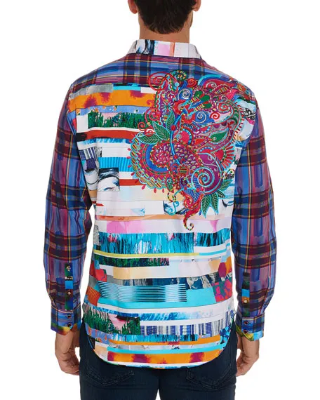 Robert Graham Breaking Lands Medium Shirt