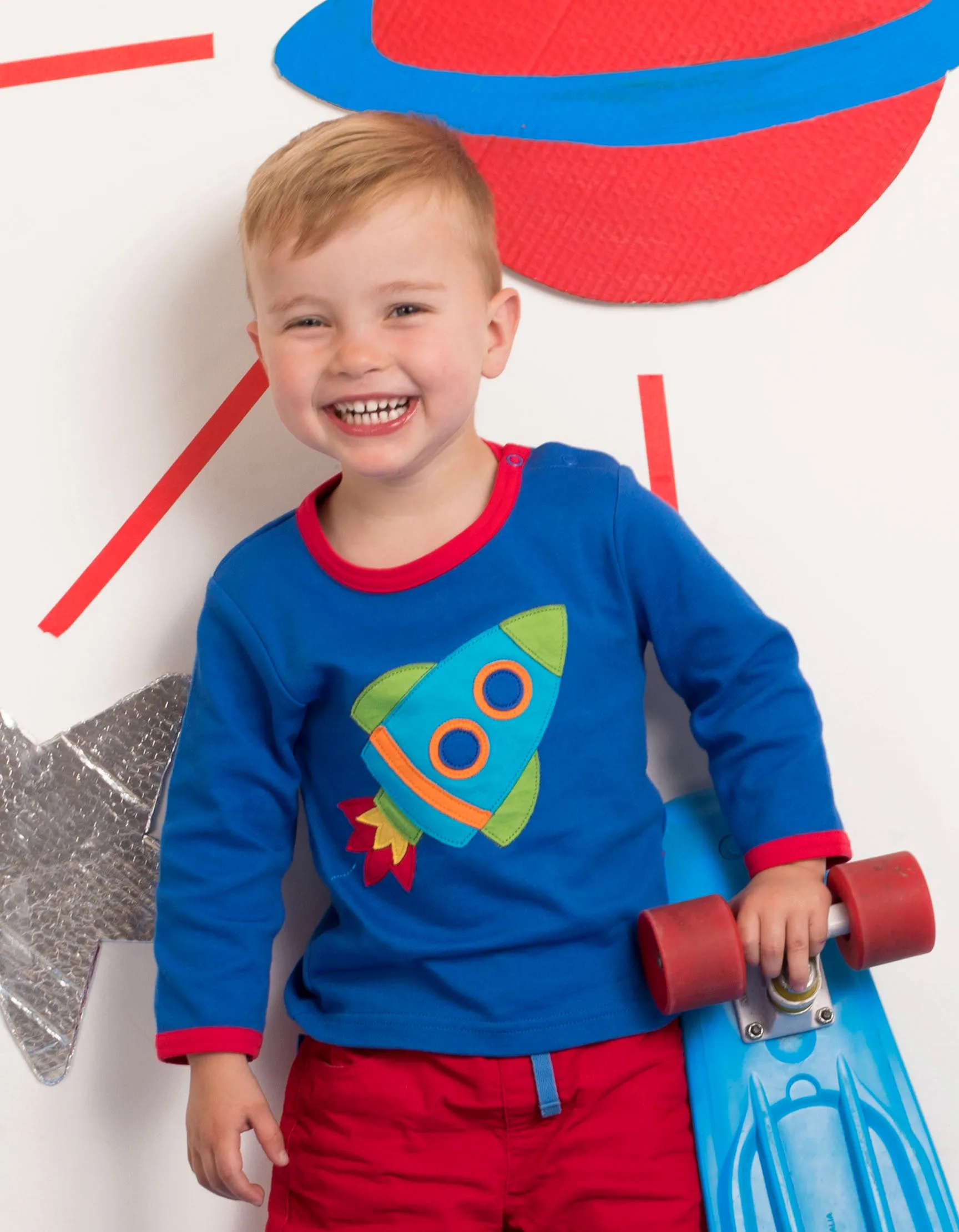 Rocket Applique Top