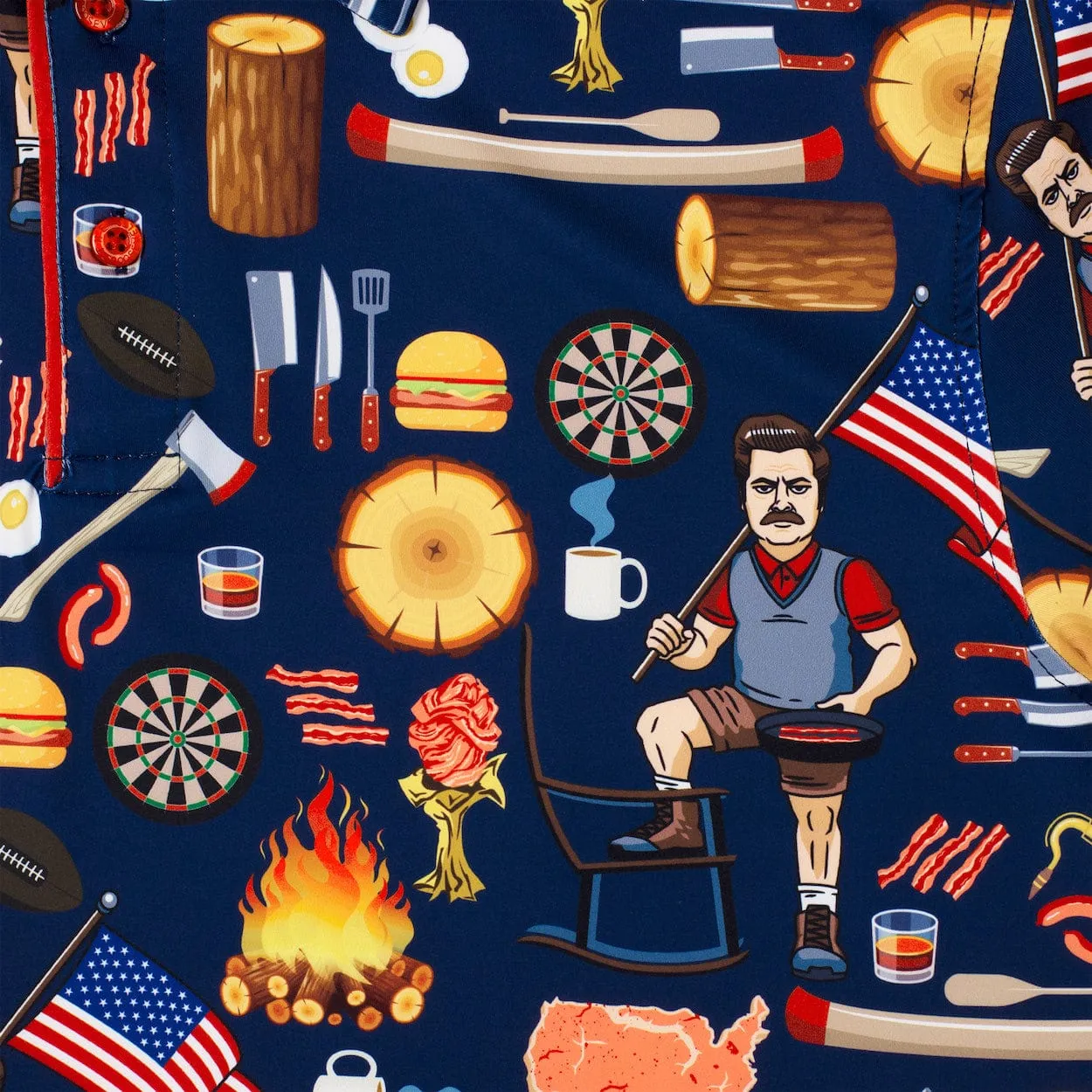 Ron Swanson's Polo of Greatness – All-Day Polo