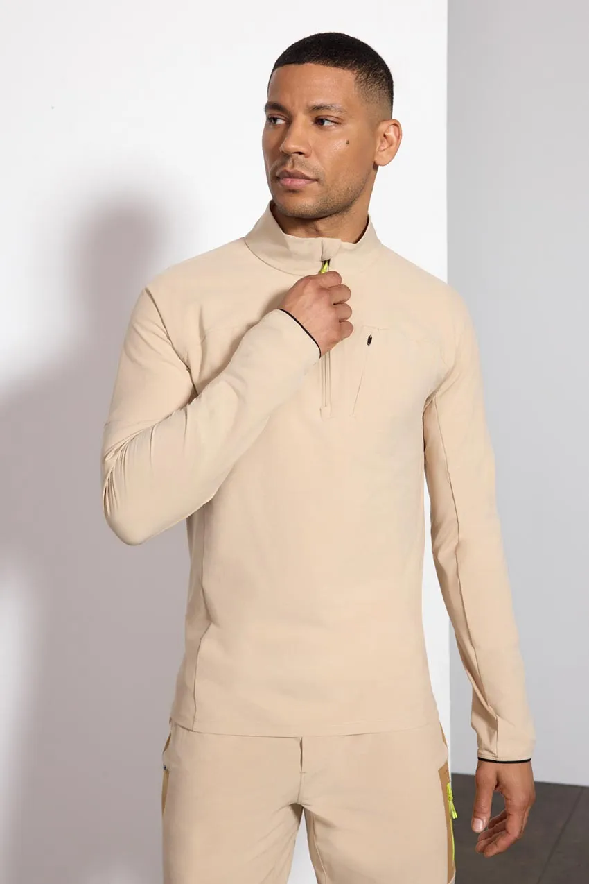 Rove 1/2 Zip - Irish Cream