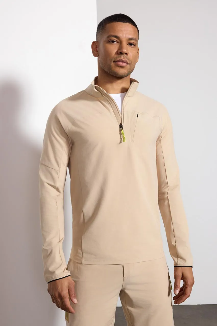 Rove 1/2 Zip - Irish Cream