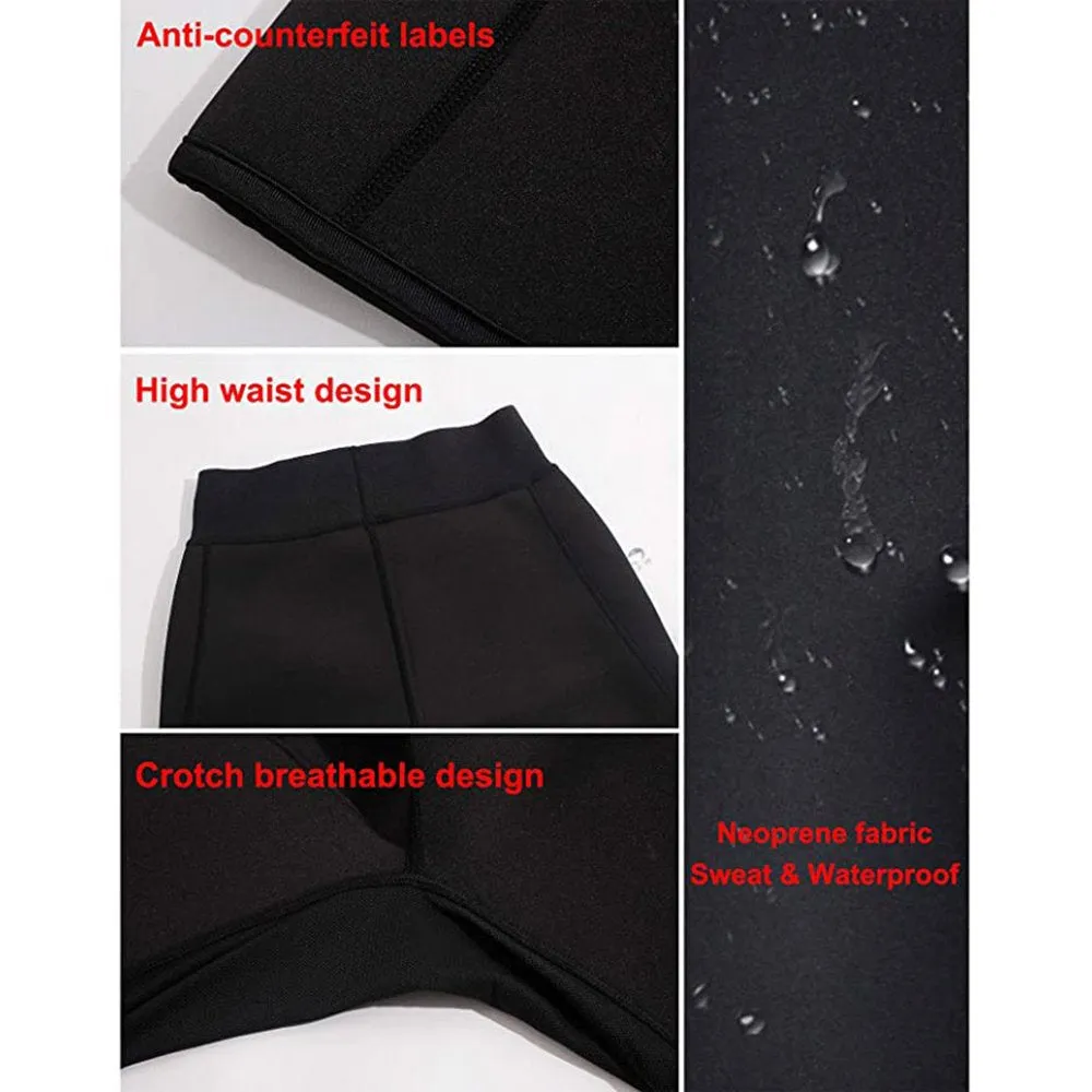 Rovga Shapewear Men Weight Sweat Workout Short Pant Legging Burner Shorts Tummy Control Shapewear