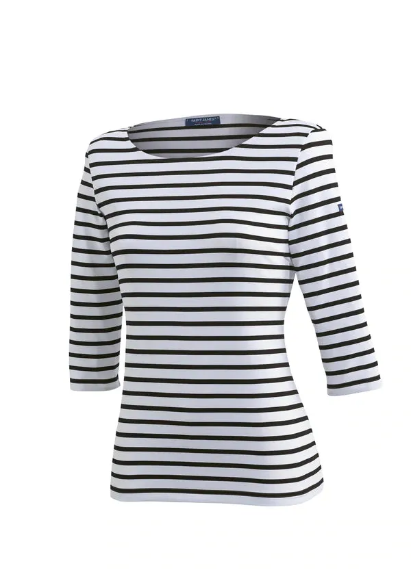 Saint James Garde Cote III Nautical Striped Sport Top With UV Protection