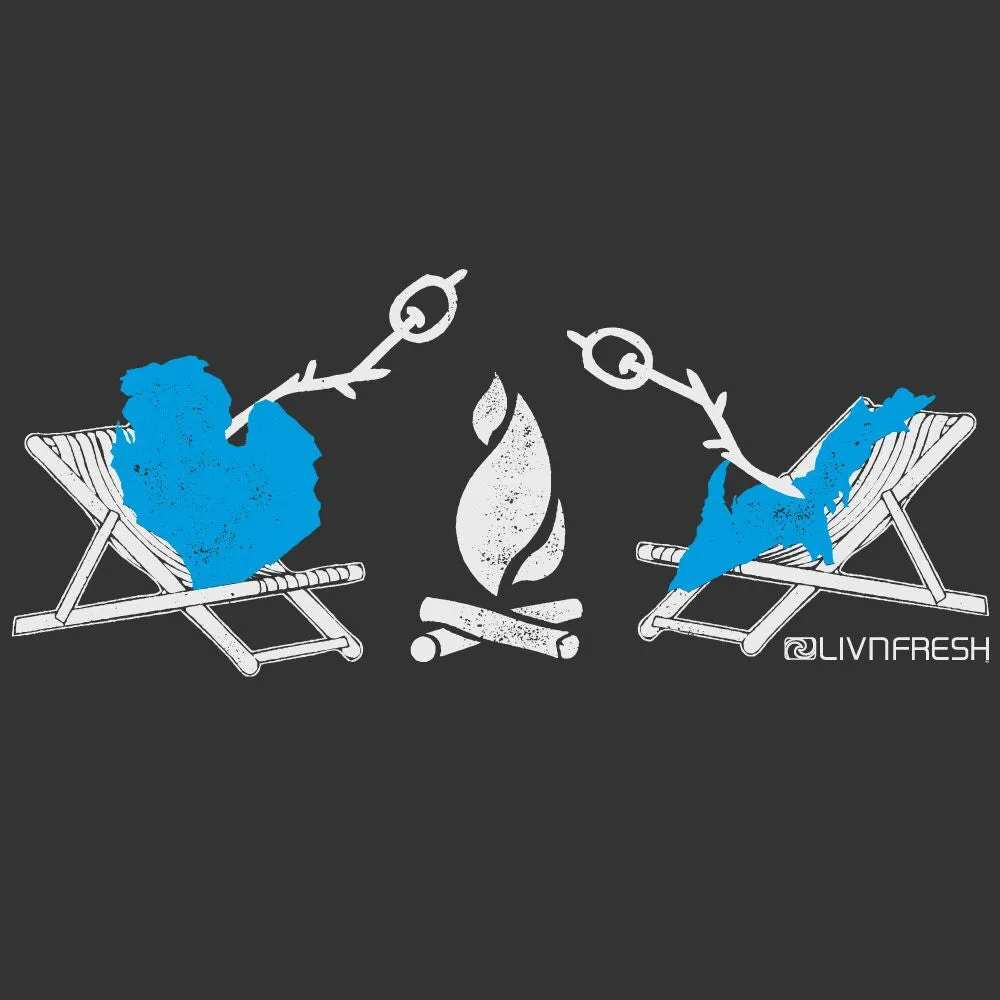 SALE "Michigan Campfire" Men's Crew T-Shirt